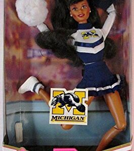 Michigan University Barbie Cheerleader African-American