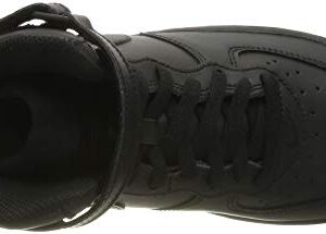 Nike Mens Air Force 1 Basketball Shoe, Black/Black, 12