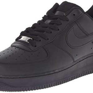 Nike Air Force 1 '07 Basketball Shoe ,Black,11 Men US