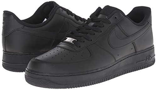 Nike Air Force 1 '07 Basketball Shoe ,Black,11 Men US