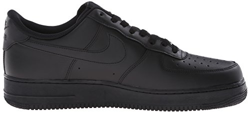 Nike Air Force 1 '07 Basketball Shoe ,Black,11 Men US