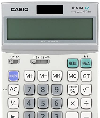 Casio Desk Calculator Type DF-120GT-N (Japan Import)