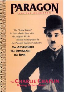 paragon ragtime orchestra: the charlie chaplin moving picture show!