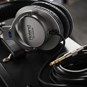 Roland Studio Quality Monitoring Headphones (RH-200S),Silver