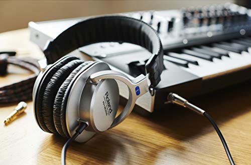 Roland Studio Quality Monitoring Headphones (RH-200S),Silver