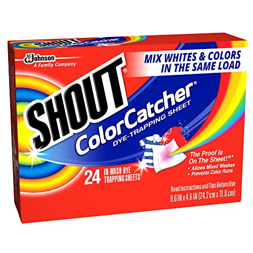 Shout Color Catcher, Dye-Trapping Sheets, 24 Sheets