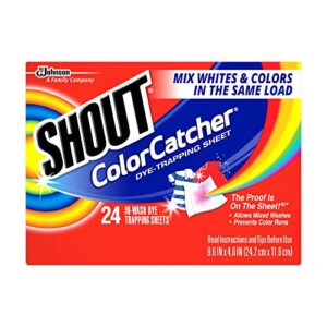 Shout Color Catcher, Dye-Trapping Sheets, 24 Sheets