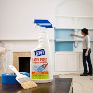 Motsenbocker's Lift Off 41301 22-Ounce Latex Paint Remover Spray is Environmentally Friendly Safely Removes Latex Paint and Enamel and Works on Multiple Surfaces Water-Based and Biodegradable