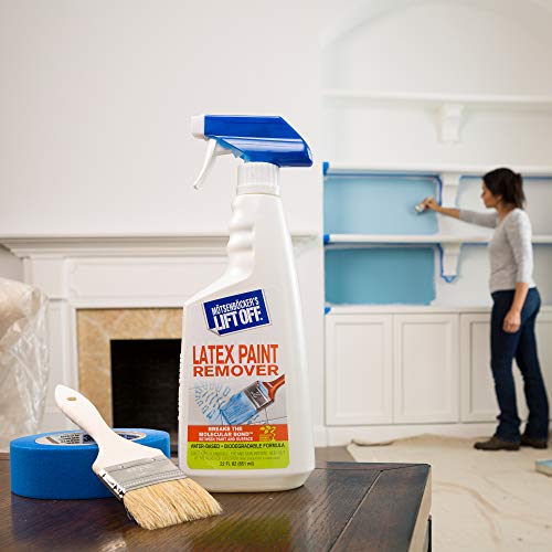 Motsenbocker's Lift Off 41301 22-Ounce Latex Paint Remover Spray is Environmentally Friendly Safely Removes Latex Paint and Enamel and Works on Multiple Surfaces Water-Based and Biodegradable