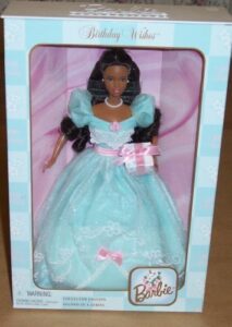birthday wishes black barbie doll african-american collector edition