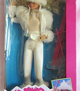 Mattel Barbie 5949 1990 Winter Fun Doll