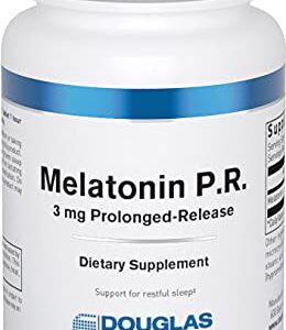 Douglas Laboratories Melatonin P.R. | 3 mg Prolonged-Release Melatonin to Support Sleep/Wake Cycles* | 60 Tablets