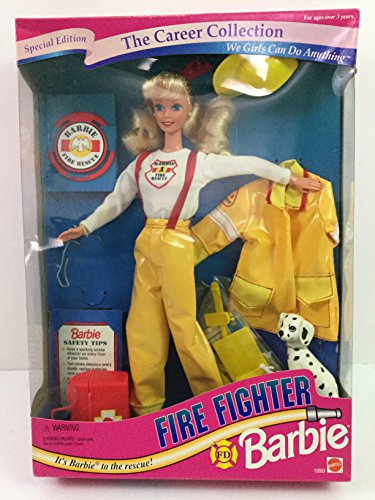 1994 The Career Collection - Fire Fighter Barbie