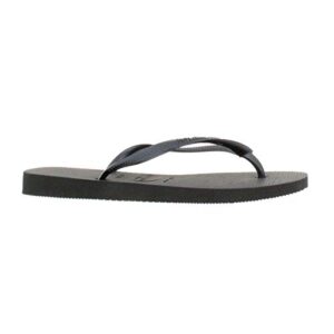 Havaianas Slim Women's Slippers, Black,7/8 US Women