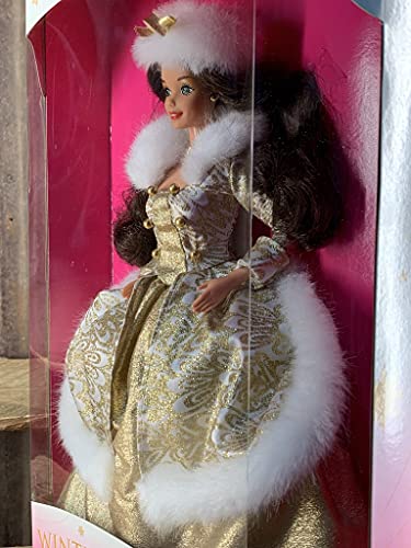 Winter Fantasy Barbie Brunette Sam's Club Exclusive Mattel #15530 1995