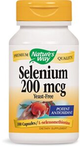 selenium 200mcg 100 capsules (pack of 2)