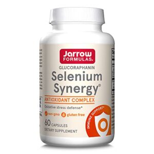 jarrow formulas, selenium synergy capsules, 60 count