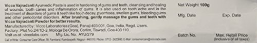 Vicco Vajradanti Ayurvedic Medicine for Gums & Teeth 100g