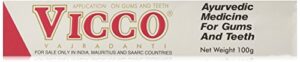 vicco vajradanti ayurvedic medicine for gums & teeth 100g
