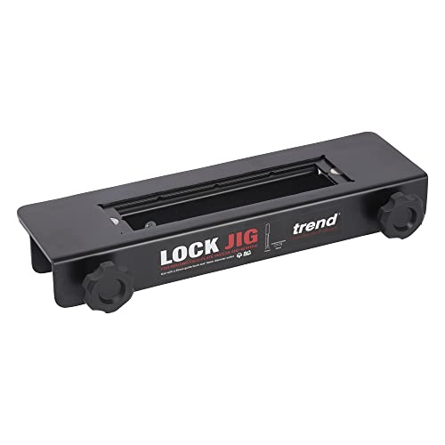 Trend Lock Jig Kit for Routing Face-Plate Recess and Mortise, LOCK/JIG