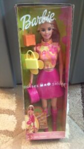 barbie purses galore wal-mart special edition barbie doll