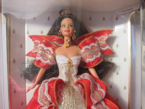 Barbie Happy Holidays Doll - Special Edition 10th Aniversary Hallmark 5th in Series (1997)