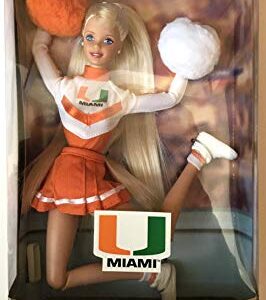 University of Miami Special Edition Cheerleader Barbie Doll