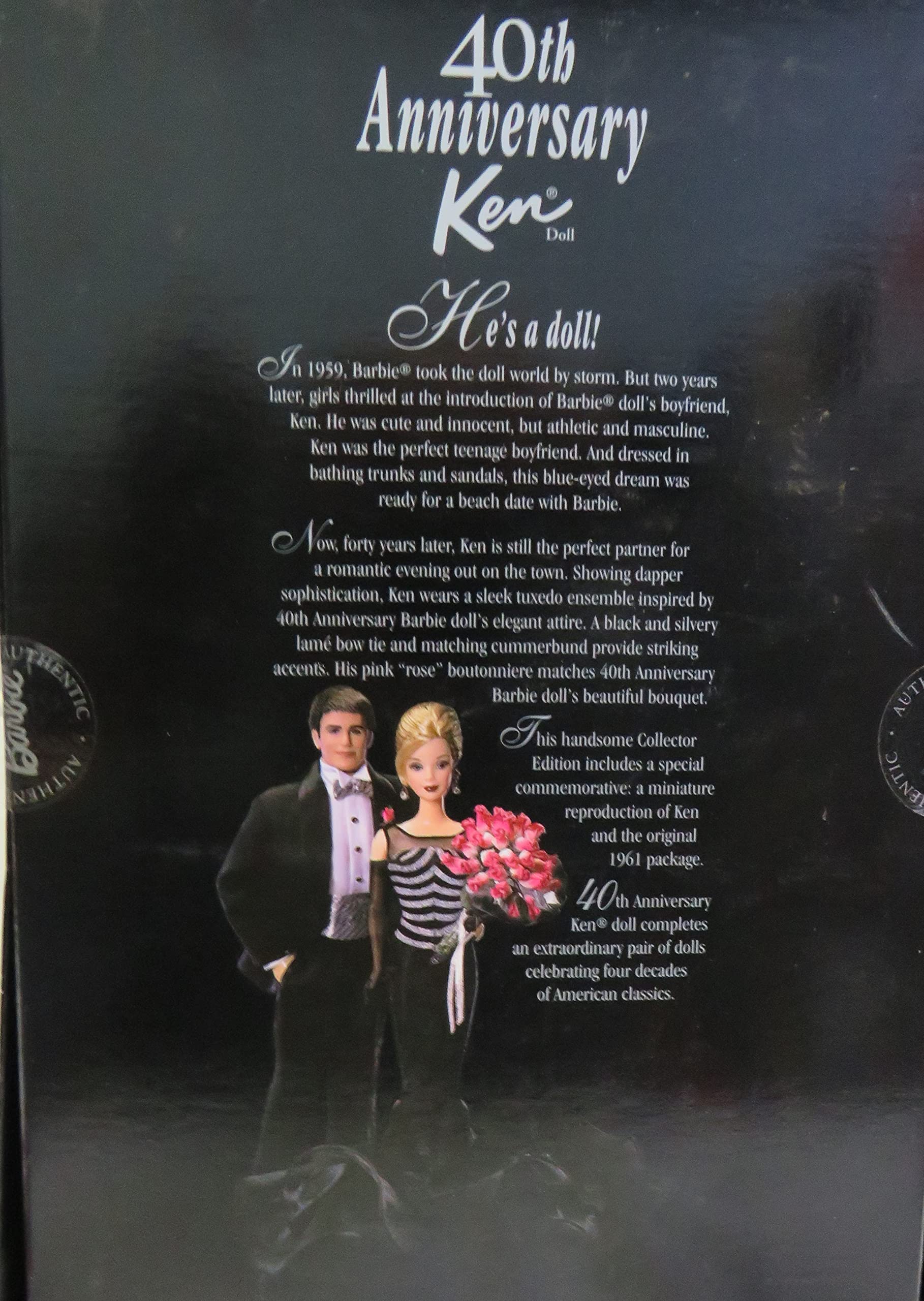 Barbie Collector Edition 40th Anniversary Ken (Barbie Collectibles)