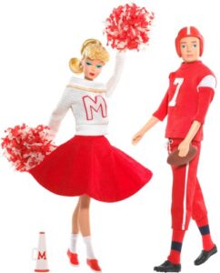 barbie campus spirit - doll and ken doll giftset