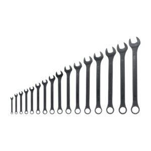 neiko 03574a jumbo combination wrench set | 16 piece | sae | 1/4” to 1-1/4” | raised panel construction