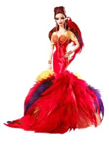 barbie exclusive 2008 gold label - the scarlet macaw