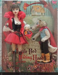 little red riding hood and the wolf barbie giftset