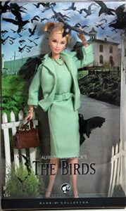 barbie collector 2008 black label - pop culture collection - alfred hitchcock's the birds barbie doll
