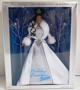 mattel barbie 2003 winter fantasy holiday visions barbie a/a special edition