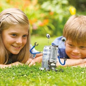 4M Toysmith, KidzRobotix Tin Can Robot, DIY Science Kits STEM Powered Kids, For Boys & Girls Ages 8+