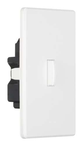 Lutron CN-600PHW-WH Ceana Single Pole 600W Preset Dimmer with Wallplate, White