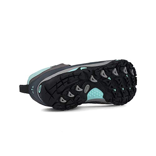 Oboz Sapphire Low B-Dry Hiking Shoe - Women's Charcoal/Beach Glass 8.5 Wide