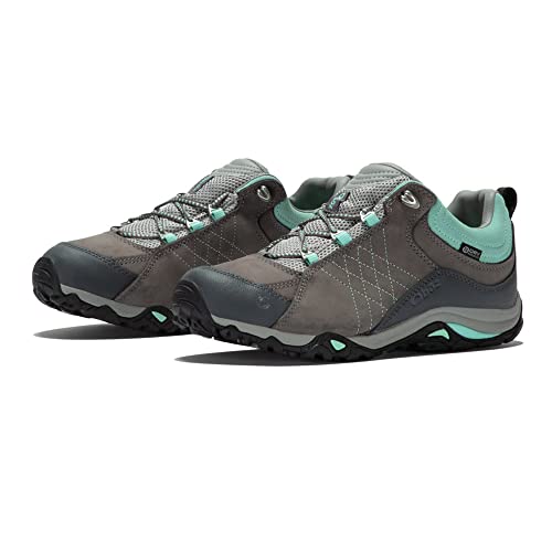 Oboz Sapphire Low B-Dry Hiking Shoe - Women's Charcoal/Beach Glass 8.5 Wide