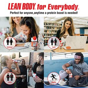 Lean Body Ready-to-Drink Chocolate Protein Shake, 40g Protein, Whey Blend, 0 Sugar, Gluten Free, 22 Vitamins & Minerals, LABRADA, 17 Fl Oz (Pack of 12)