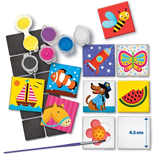 4M Magnetic Mini Tile Art, Art & Crafts DIY Kit, For Boys & Girls Ages 8+