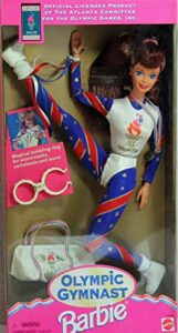 barbie olympic gymnast barbie doll (auburn hair 1995)