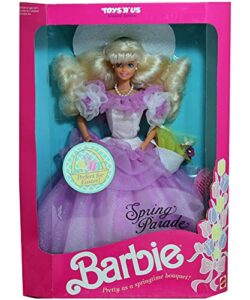 barbie toys r us limited edition spring parade blonde doll