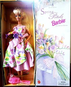 mattel avon special edition spring petals barbie doll second in series