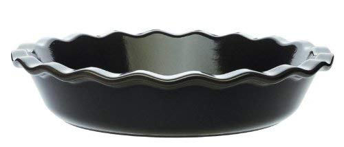 Emile Henry 9" Pie Dish | Charcoal