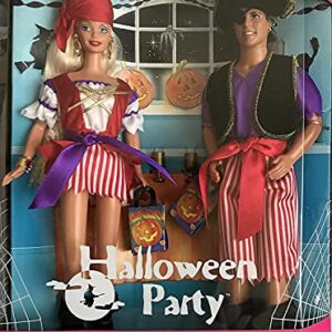 HALLOWEEN PARTY BARBIE & KEN DOLLS Set TARGET Special Edition w Barbie Doll & Ken Doll Dressed as PIRATES (1998)