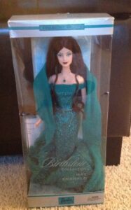 barbie 2001 birthstone may emerald