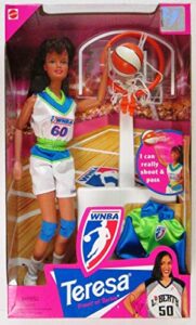 barbie friend teresa wnba basketball doll, 1998