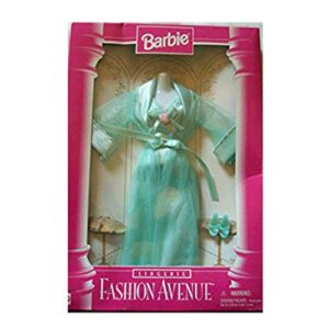 barbie - fashion avenue - light blue night gown