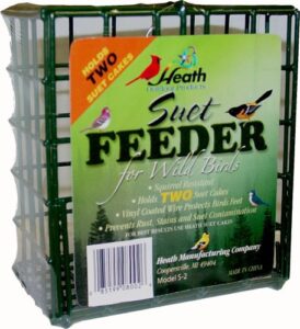 heath outdoor products s-2 double suet feeder