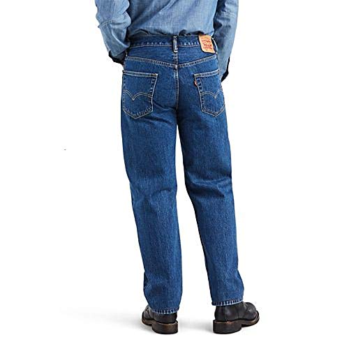 Levi's Men's 550 Relaxed Fit Jeans (Also Available in Big & Tall), Dark Stonewash, 36W x 32L